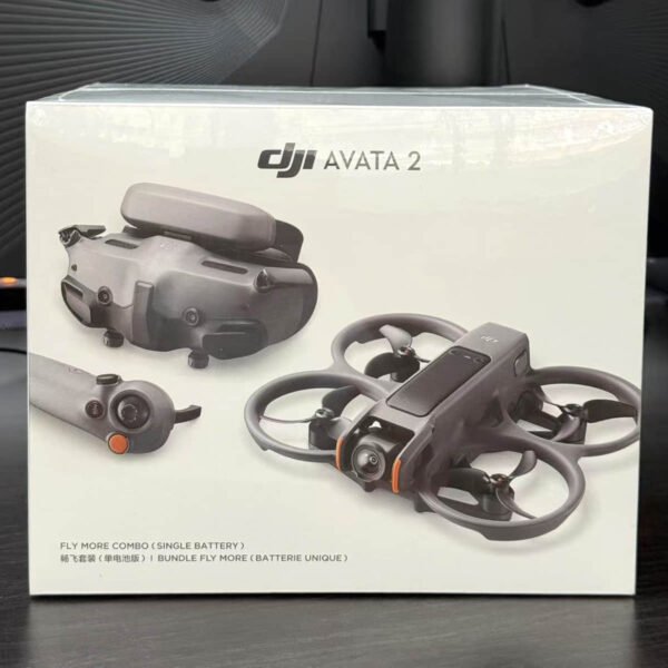 DJI Avata 2 Fly More Combo (1 Battery), FPV Drones with Camera for Adults 4K, Immersive Experience, Built-in Propeller Guard, Easy Flip/Roll, FAA Remote ID Compliant, POV Content Drone, Black - 图片 2